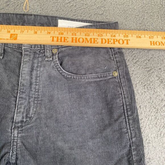 Rag & Bone Fit 1 Extra Slim Wrn Black Straight Leg Corduroy Pants Mens 28 - Picture 4 of 12